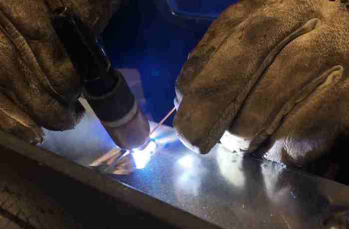 What polarity is tig welding